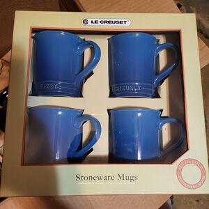 Le Creuset Marseille Stoneware Mug Set